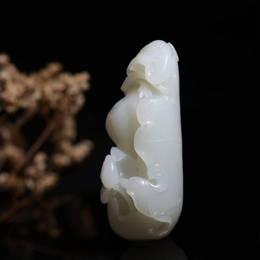 和田玉（白玉）籽料把件--一路连科 126g 商品图2