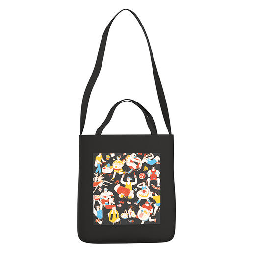 吃喝玩乐系列 帆布袋 商品图2