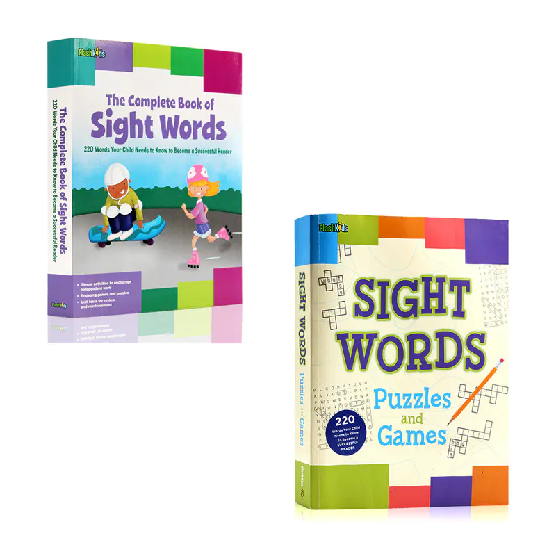 英语2个常见词完整练习册the Complete Book Of Sight Words 学会了就基本能开始自主阅读了