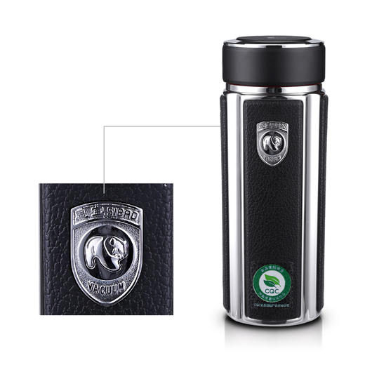 思宝旗舰店新品方舟C真空保温杯车载便携商务泡茶水杯304不锈钢 商品图1