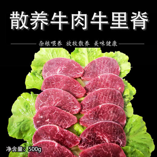 彩虹雨 有机牛肉牛里脊 自然生长 无抗生素 无瘦肉精 无添加 商品图4