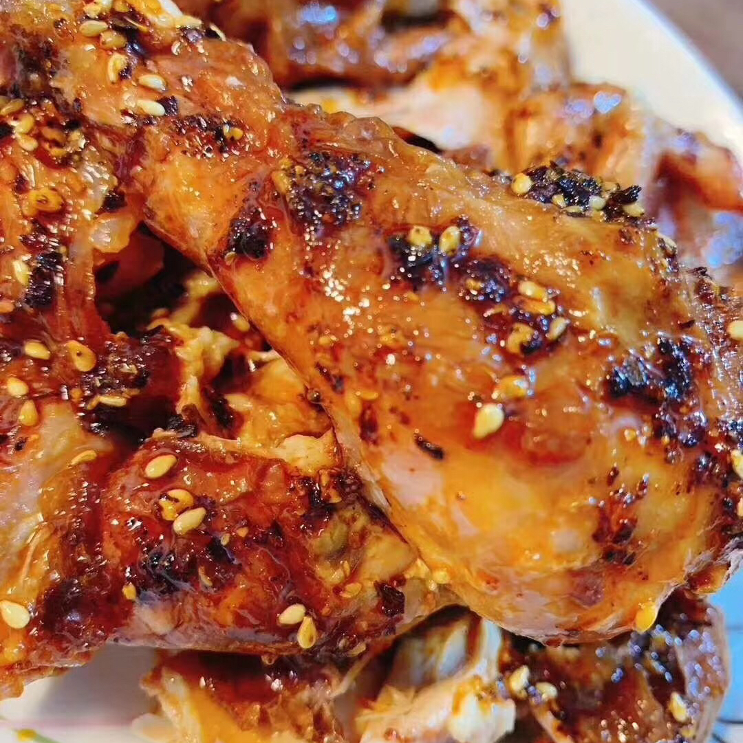 方老泰德州麻油鸡一袋500克,自有蘸料超好吃 喜欢