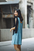 AtelierMissLu / Aria-云雾蓝飘带装饰连身裙 商品缩略图4