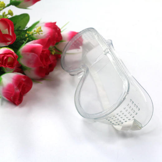 【日式风镜】安全多孔大风镜 透明护目镜 防冲击透明防护眼镜劳保眼镜 商品图2