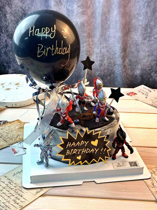 （1）奥特曼主题定制蛋糕 商品图2