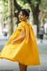 AtelierMissLu / Avery-流心黄褶领连身裙 商品缩略图4