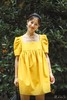AtelierMissLu / Olivia-流心黄方领蓬蓬袖连身裙 商品缩略图0