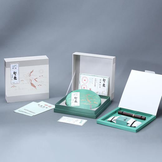 2018营盘古树春饼新版357g礼盒（生普） 商品图0