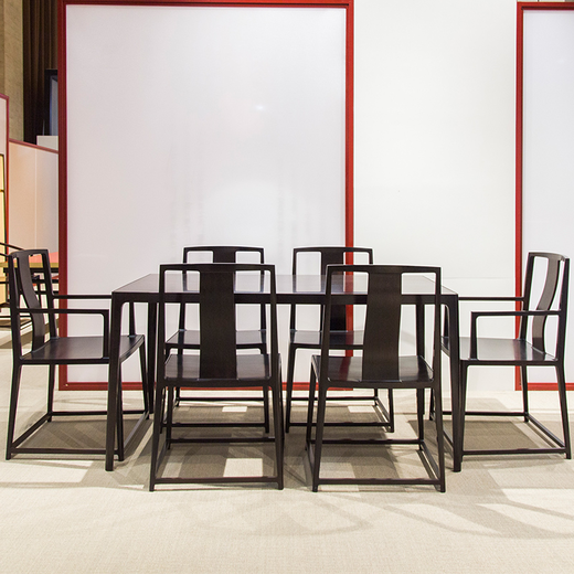 平仄原创设布艺餐桌椅