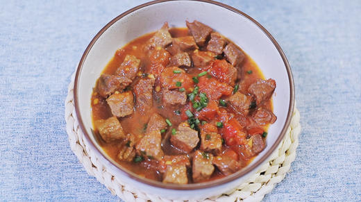 孕中期食谱 | 孕妇补铁吃什么好？试试这道番茄炖牛肉，肉质鲜美，酱汁下饭 商品图0