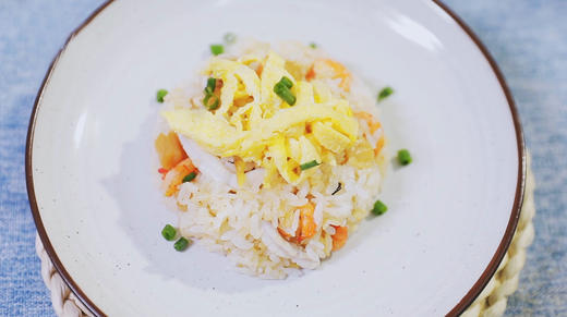 孕中期食谱 | 孕妇补蛋白质吃什么好？试试海鲜炒饭，好吃不贵还营养 商品图0