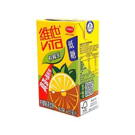 维他奶柠檬茶250ml清爽解渴夏日必备饮品