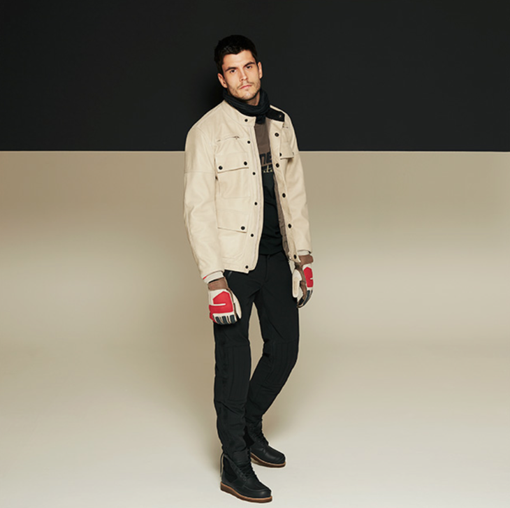 新款dainese/丹尼斯 kidal城市复古系列 皮衣男款