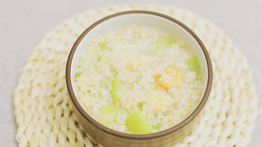孕晚期食谱 | 孕妇便秘吃什么好？试试丝瓜虾仁糙米粥，营养美味早餐新选择 商品图0