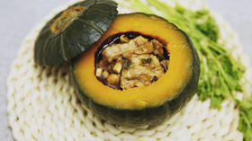 孕晚期食谱 | 孕妇便秘吃什么好？试试南瓜蒸肉，膳食纤维丰富，肠道更轻松