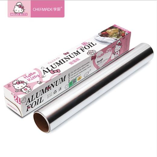 学厨HELLO KITTY(凯蒂猫)正版授权食品级锡纸铝箔纸烧烤纸12米 商品图4