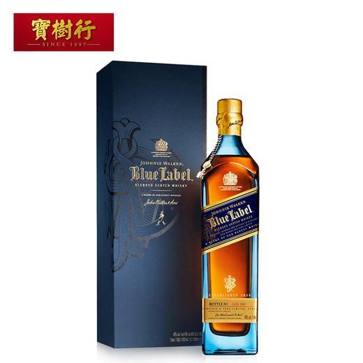 【JohnnieWalker】尊尼获加蓝牌蓝方750ml 调配型威士忌进口洋酒 商品图4