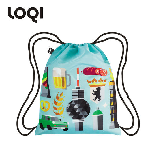 LOQI双肩束口包艺术系列 商品图2