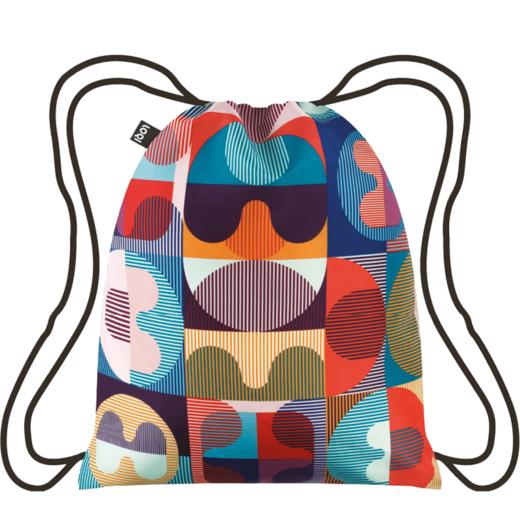 LOQI双肩束口包 星空 条纹 商品图3