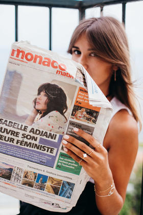 北京仓｜YAY-White Swan-Circle 戒指［法国设计师］