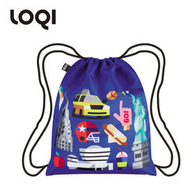 LOQI双肩束口包艺术系列