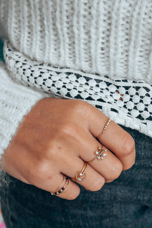 北京仓｜YAY-White Swan-Circle 戒指［法国设计师］ 商品图2