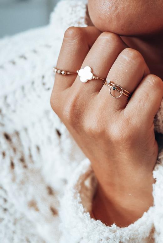 北京仓｜YAY-Black Swan-Circle 戒指［法国设计师］ 商品图2