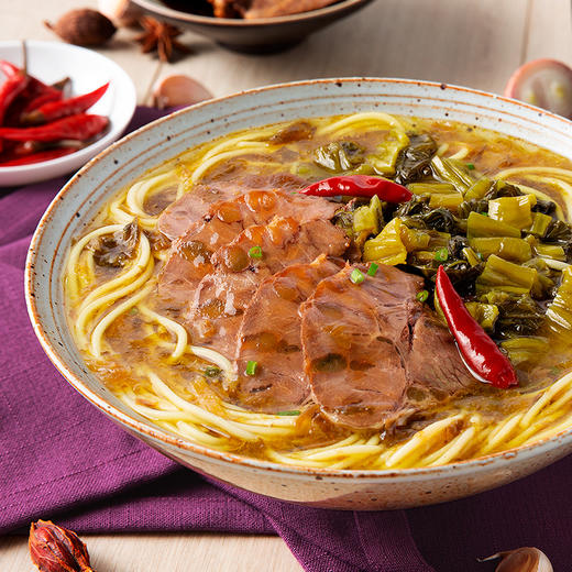 【开门红拉面说 | 三盒装】脆爽酸菜牛肉拉面3盒装