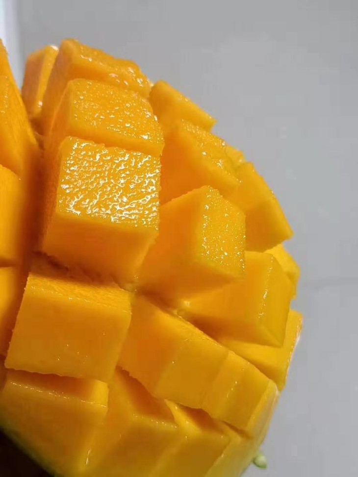强烈推荐 野生凯特王妃芒果 皮薄核小肉厚,纤维少,果肉橙黄,超浓的
