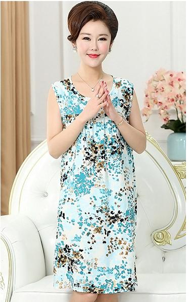 妈妈的背心裙家居裙！做给妈妈穿 商品图0