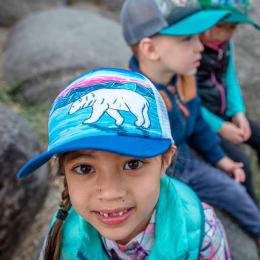 美国Sunday Afternoons 儿童 运动 鸭舌帽 透气帽 UPF50倍防晒 商品图1