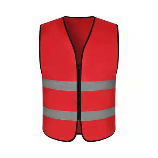 【新款PRO-008反光衣】平角拉链式反光衣独立包装带码标8色可选 现货 商品图3