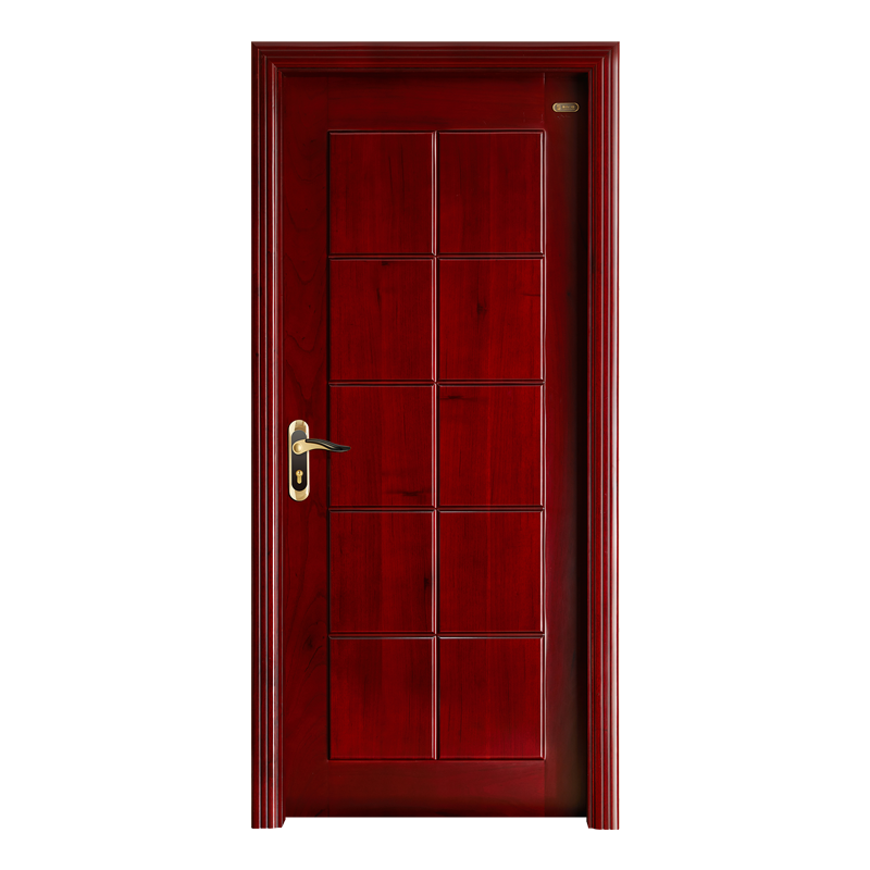迦南门业 富贵荣华 经典原木门 木门室内门实木门 原木烤漆门 卧室