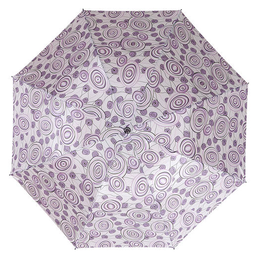 尼诺里拉ninoriva碎花金胶三折晴雨伞ng0339