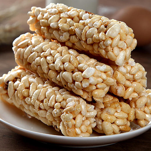 蒲议棒米通米卷青稞米棒花生味150g办公休闲零食儿童能量棒