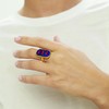 北京仓｜Eshvi-Fang-Multiple Lips Lapis 戒指［英国设计师］ 商品缩略图0