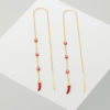 北京仓｜Eshvi-Chain-Underline 耳环［英国设计师］ 商品缩略图1