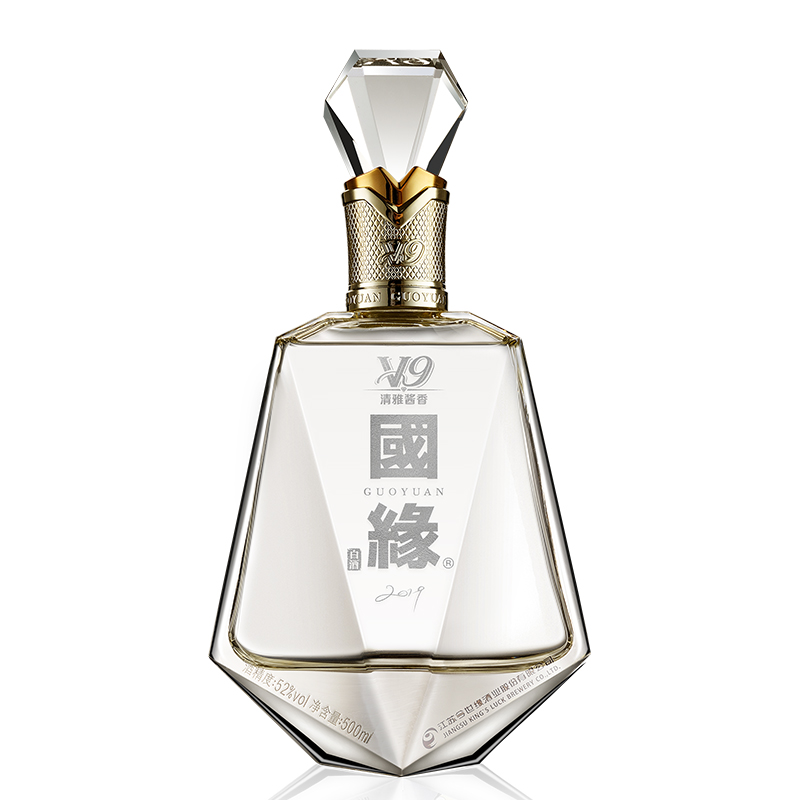 【酒厂直营】国缘白酒 v9 清雅酱香 52度500ml - 今世缘官方商城