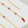 北京仓｜Eshvi-Chain-Underline 耳环［英国设计师］ 商品缩略图2