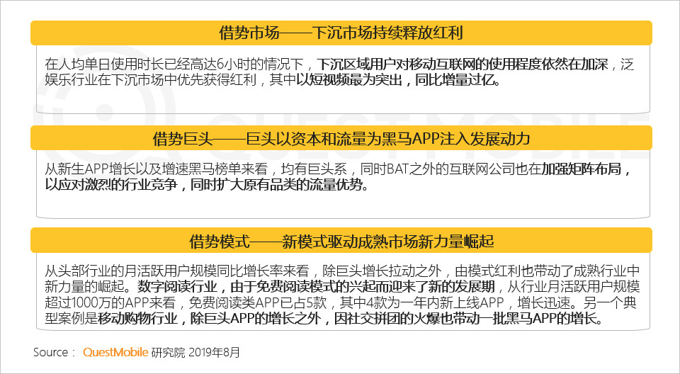 2019半年增长报告：下沉红利、巨头扶持、新模式崛起