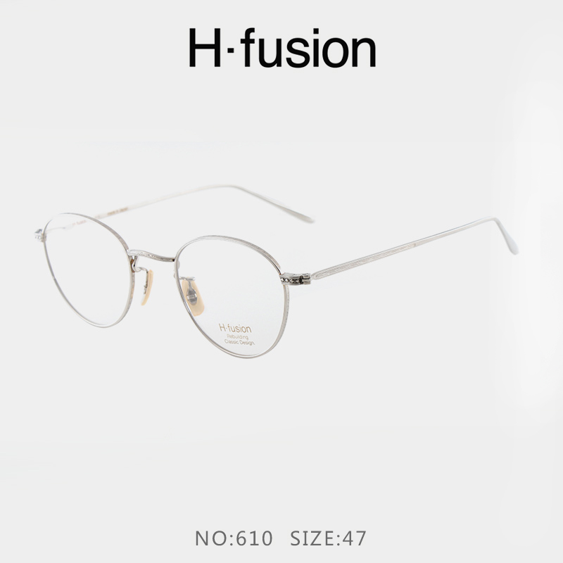 H Fusion 610 Ps 日本职人手作眼镜框 上镜眼镜精品馆