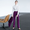 2020秋季新款紫色长袖西装长裤套装PX60010+PK50010 商品缩略图9