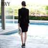 IWY/经典百搭黑色职业装时尚西装套裙商务休闲工作服C0071 商品缩略图4