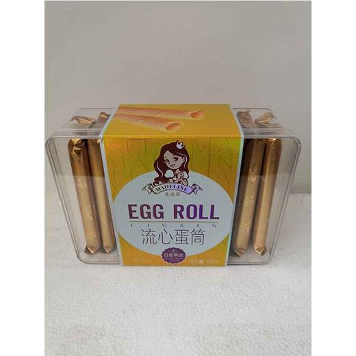 流心蛋筒咸百香果味 （330gX24）箱装休闲零副食品 商品图0