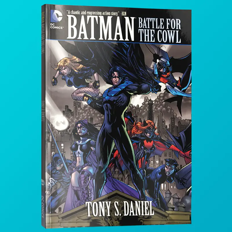 蝙蝠侠披风争夺战英文原版书batman Battle For The Cowl 超级英雄美国dc漫画公司tony Daniel 英文版进口原版英语 书籍正版