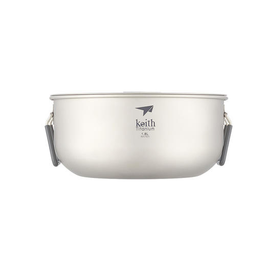 铠斯 纯钛 锅 1.8L大容量 露营 野营 锅 轻质耐用 居家户外 TI6015 商品图1