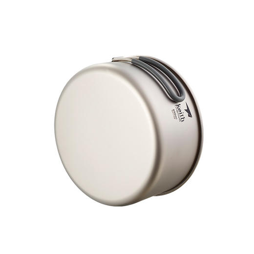 铠斯 纯钛 套锅 便携套锅 可当饭盒 两件套 800ml+1.25L TI6017 商品图5