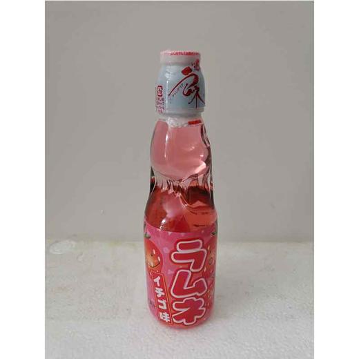 草莓味波子汽水 200ml瓶装休闲饮料饮品 商品图0