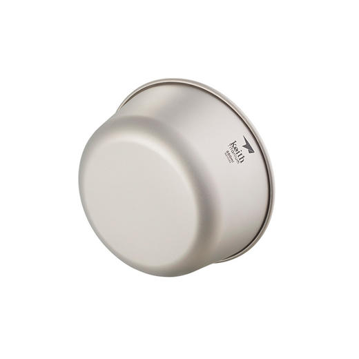 铠斯 纯钛 碗 单层 容量550ml 轻质碗 便携野营餐具 饭碗 TI5321 商品图3