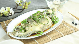清蒸桂花鱼（鲈鱼）